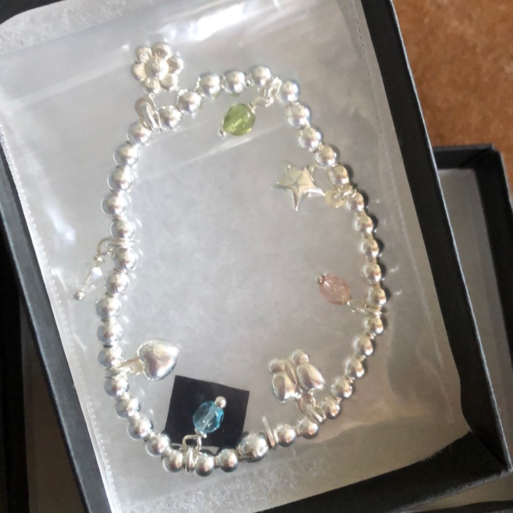 Silpada fine sterling silver baby bracelet